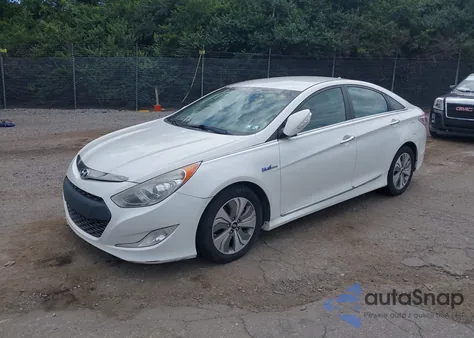 2013 Hyundai Sonata Hybrid Limited из США, поврежденный, VIN KMHEC4A47DA085856